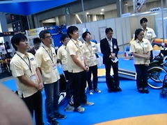 国際福祉機器展はじまる
