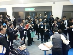 商業展示なう